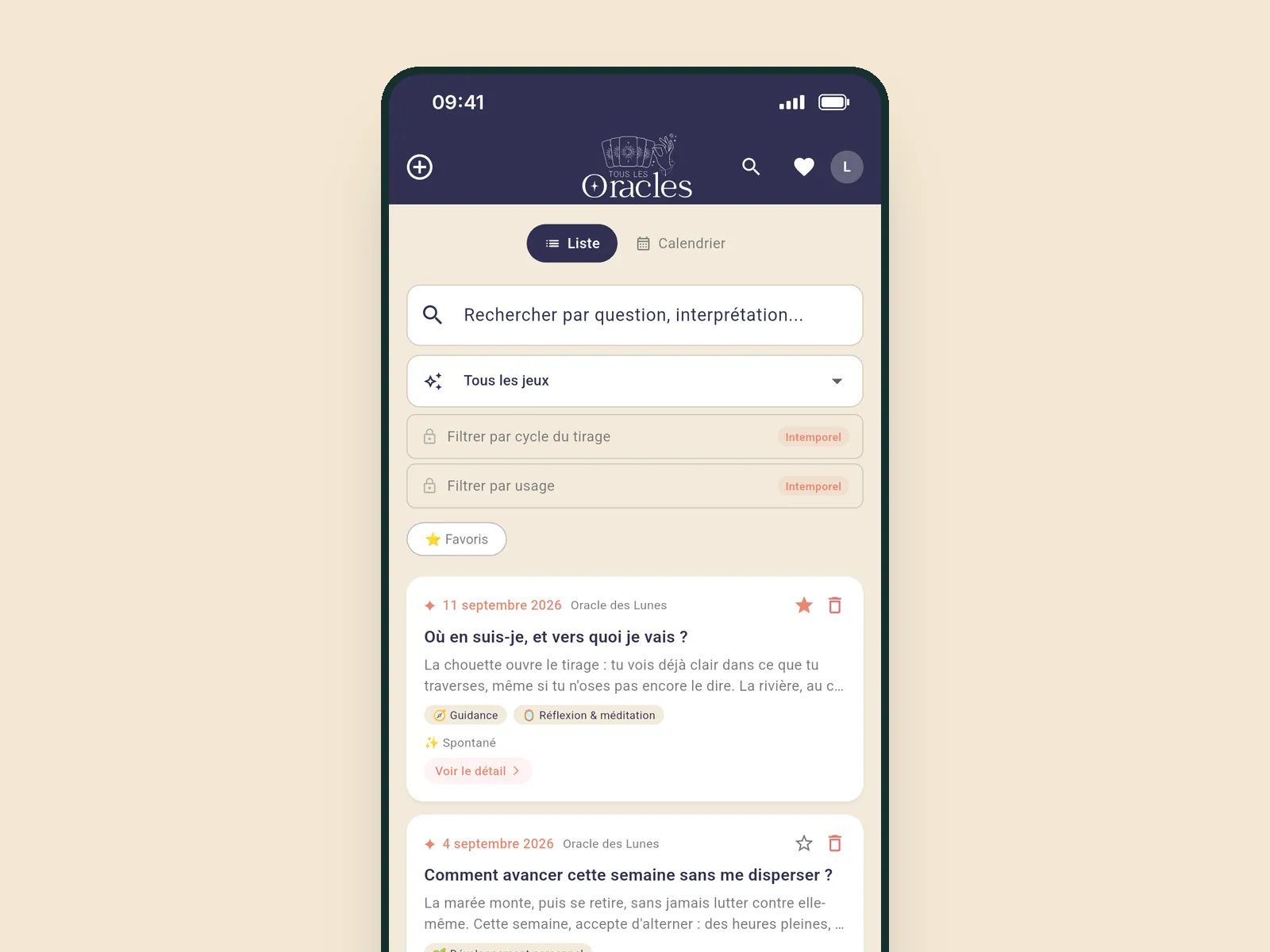 Journal de tirage 3 Liste des tirages en version gratuite de Journal de tirage : recherche, filtre par jeu, filtres par cycle et par usage réservés à l'abonnement.